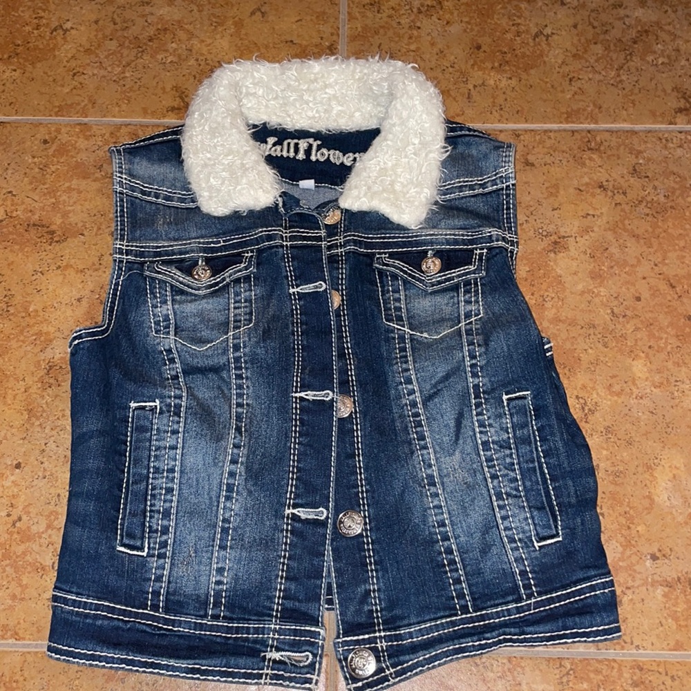 “Wallflower” Jean Jacket